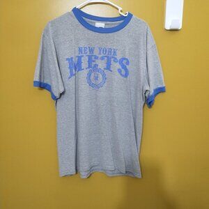 Vintage Y2K Dynasty New York Mets Cotton T Shirt L